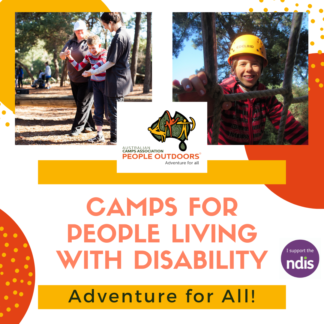 Camps for people with a disability